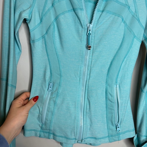 Lululemon Define Jacket Heathered Angel Blue - Picture 5 of 9